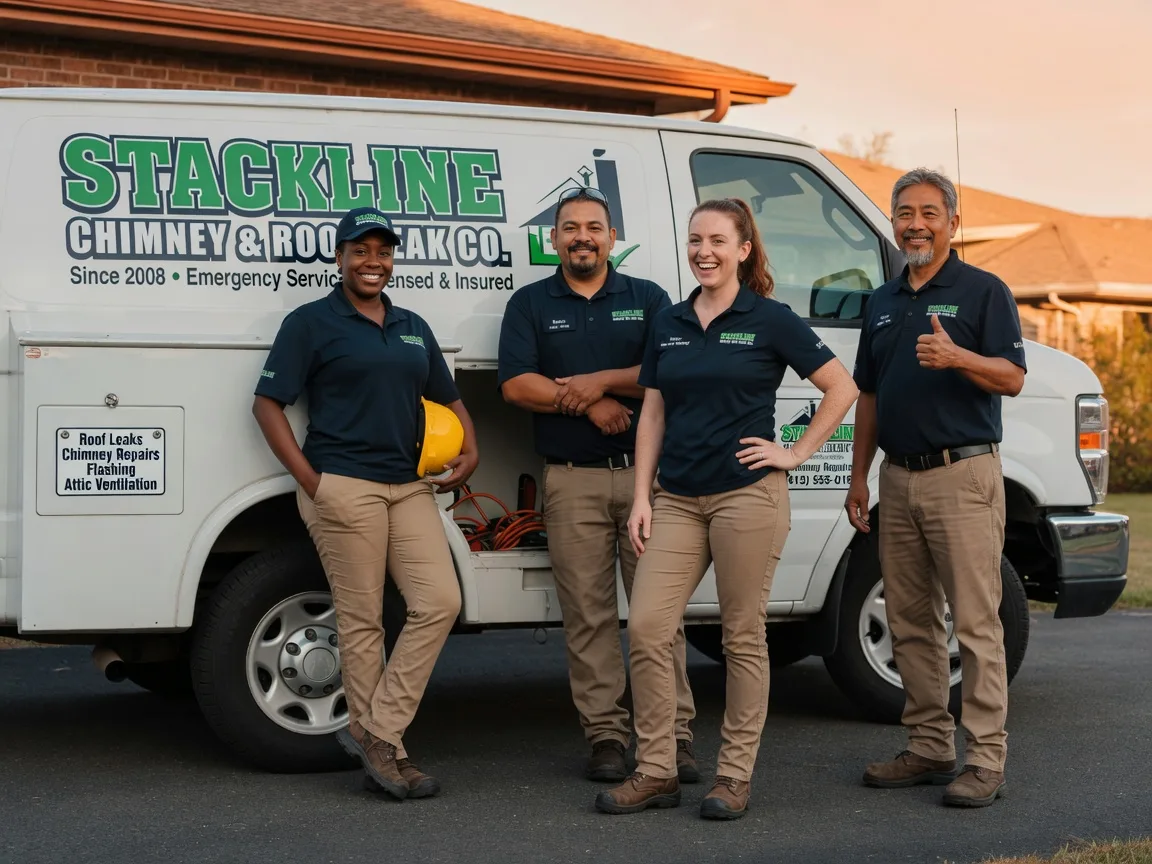 Chimney flashing repair company in Cambridge, OH